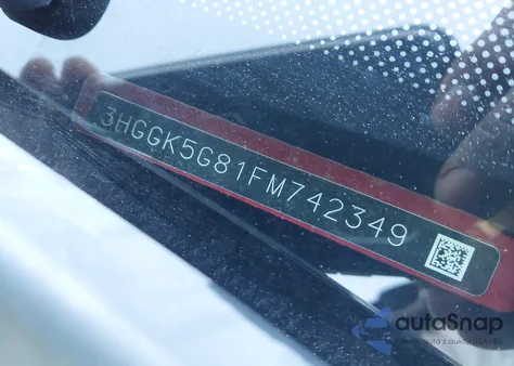 2015 Honda Fit Ex from USA, damaged, VIN 3HGGK5G81FM742349